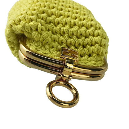 Fendi Wallet/Coin Case Cotton Wallet 8M0454 Yellow