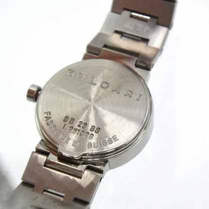 Bvlgari Bvlgari Analogue Watch Date Black Dial Bb23Ss