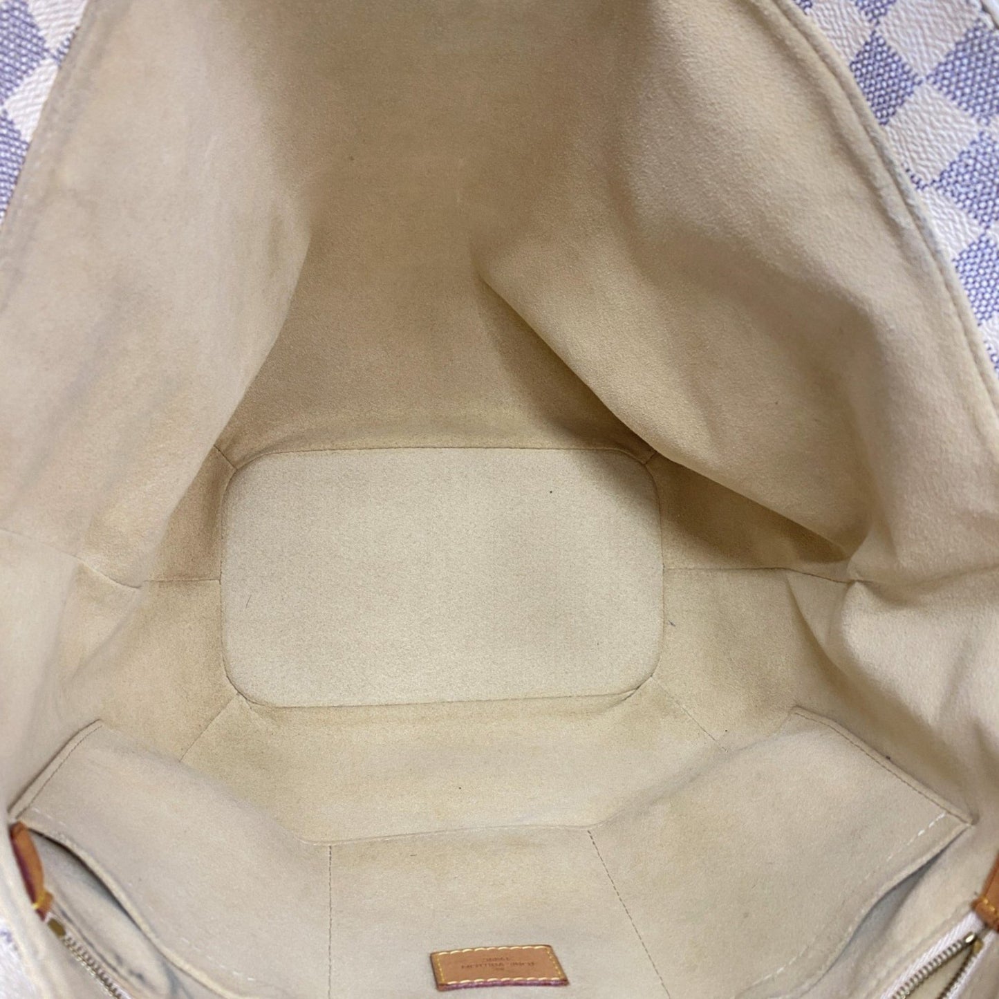 Louis Vuitton Damier Azur Salina Pm Tote Bag N41208 White