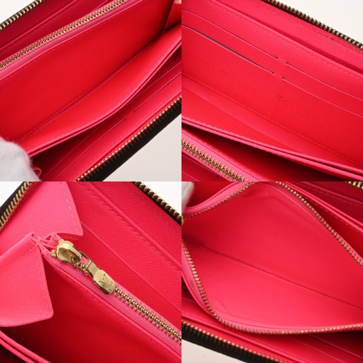 Louis Vuitton Louis Vuitton Monogram Graffiti Zippy Wallet Fuchsia M93710