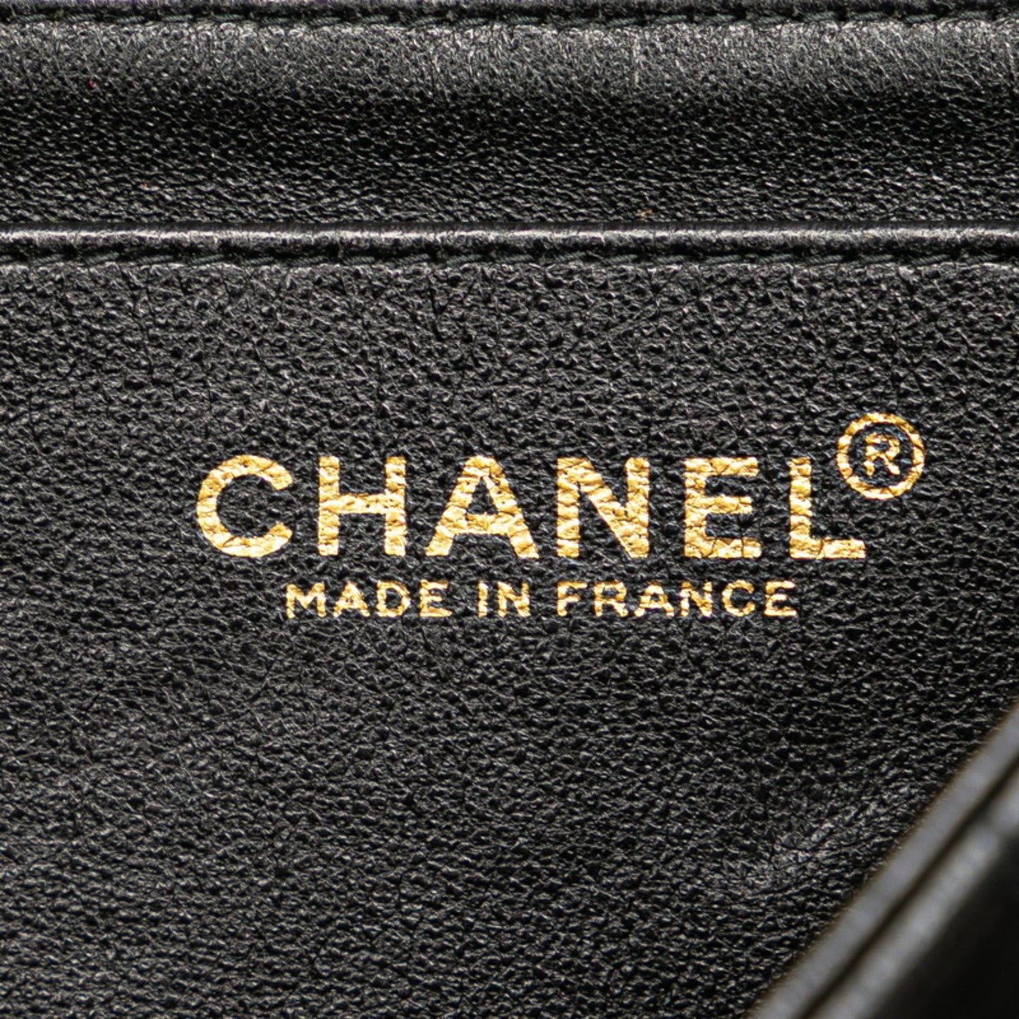 Chanel Chocobar Shoulder Bag In Black Lambskin