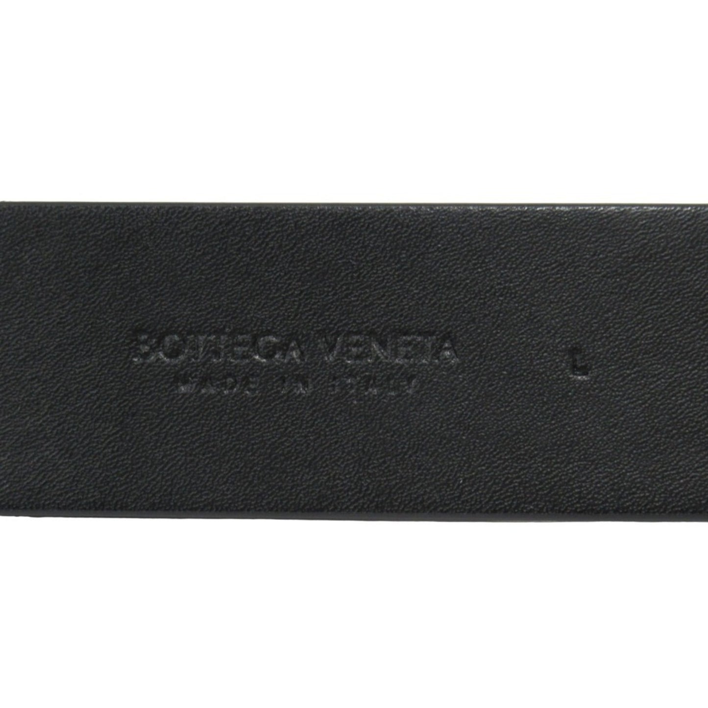 Bottega Veneta Men'S Leather Belt With Square Buckle