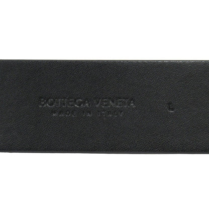 Bottega Veneta Men'S Leather Belt With Square Buckle
