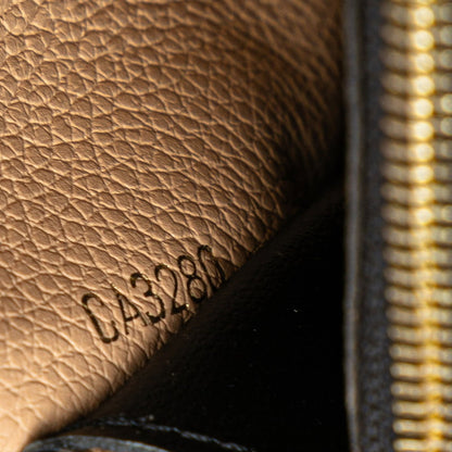 Louis Vuitton Monogram Empreinte Portefeuille Emily Long Wallet M62369 Noir Black Leather