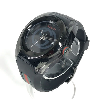 Gucci Ya137107A Skeleton Sync Logo Sherry Line Gg Men'S Watch