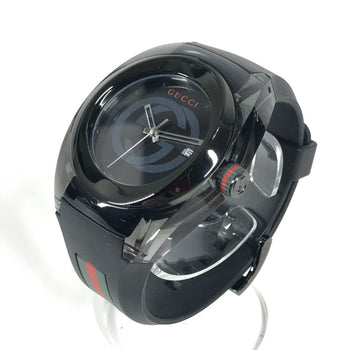 Gucci Ya137107A Skeleton Sync Logo Sherry Line Gg Men'S Watch