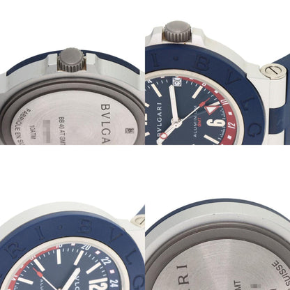 Bvlgari Bb40Atgmt Aluminum Gmt Watch