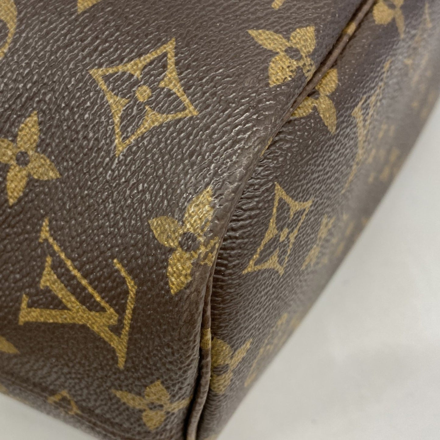 Louis Vuitton Monogram Neverfull Pm Tote Bag M41245 Brown Pivoine