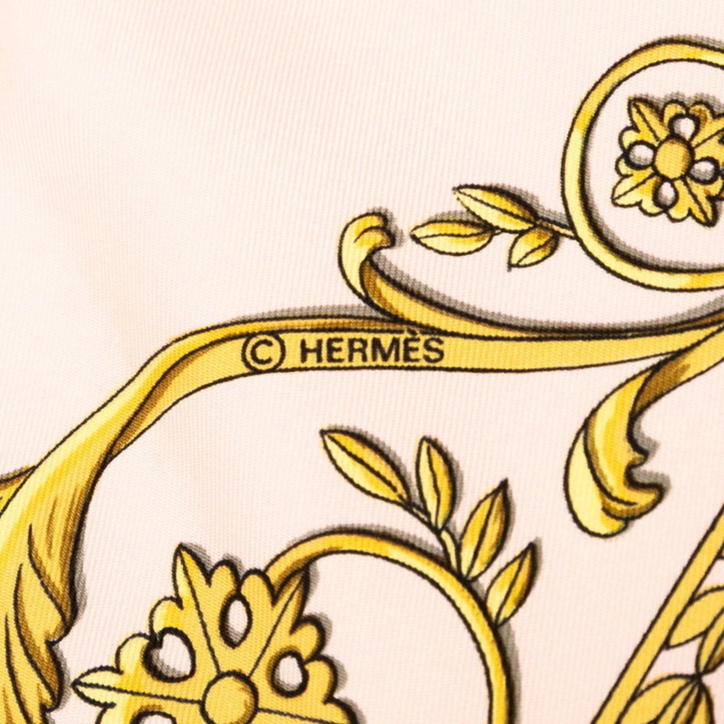 Hermes Herms Carr 90 "La Promenade De Longchamps" Longchamp Stroll Scarf