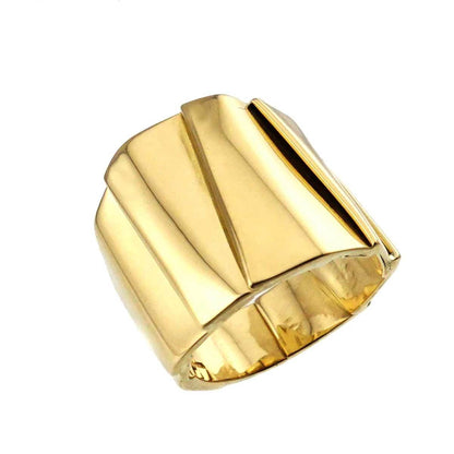 Gucci Gucci Ring #10 18K Yg Yellow Gold 750