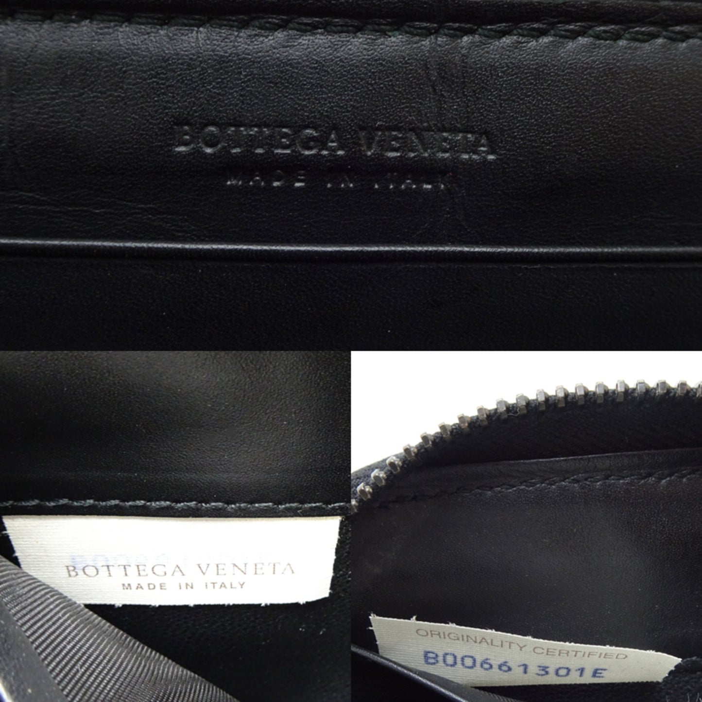 Bottega Veneta Intrecciato Zip Wallet