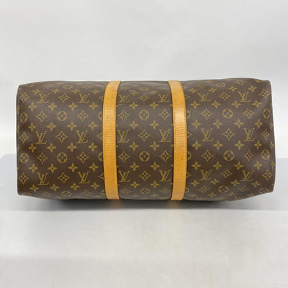 Louis Vuitton Monogram Keepall 50 Boston Bag M41426 Brown