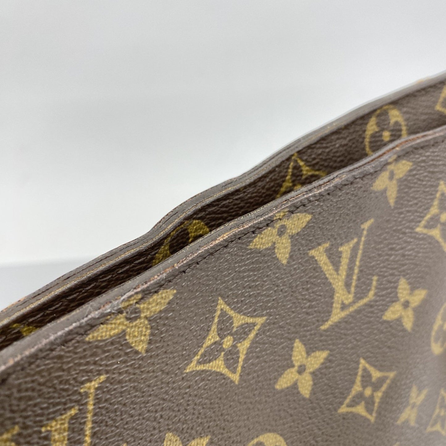Louis Vuitton Monogram Babylon Tote Bag M51102 Brown