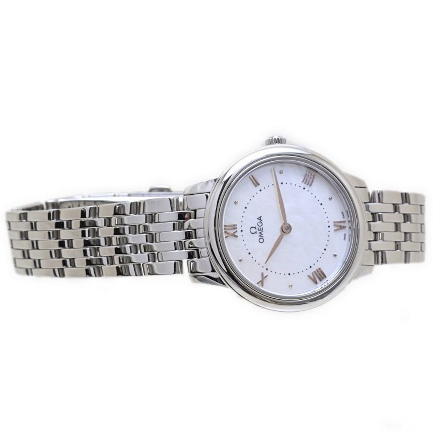 Omega De Ville Prestige White Shell 434.10.30.60.05.001