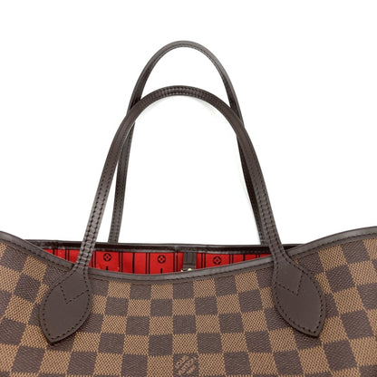 Louis Vuitton 2403085 Neverfull Mm Tote Bag Brown Damier Canvas