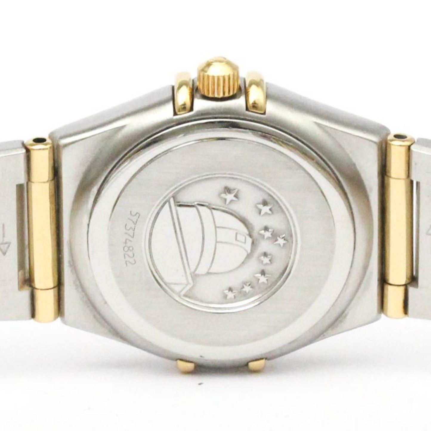 Omega Constellation 18K Gold Steel Quartz