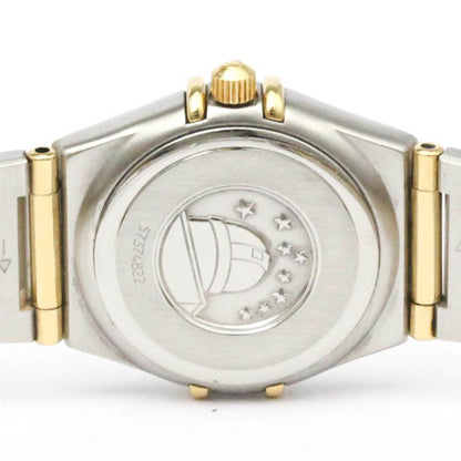 Omega Constellation 18K Gold Steel Quartz