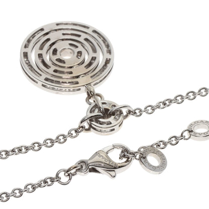 Bvlgari Astrale Cerchi Diamond Necklace In 18K White Gold