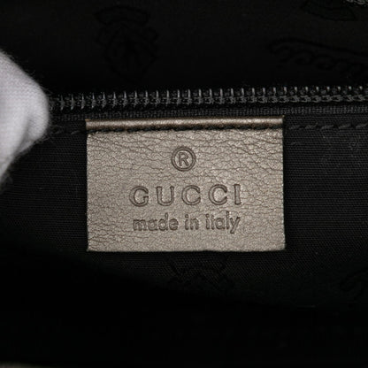 Gucci Gg Imprime Shoulder Bag 201447 Bronze Brown Nylon Leather