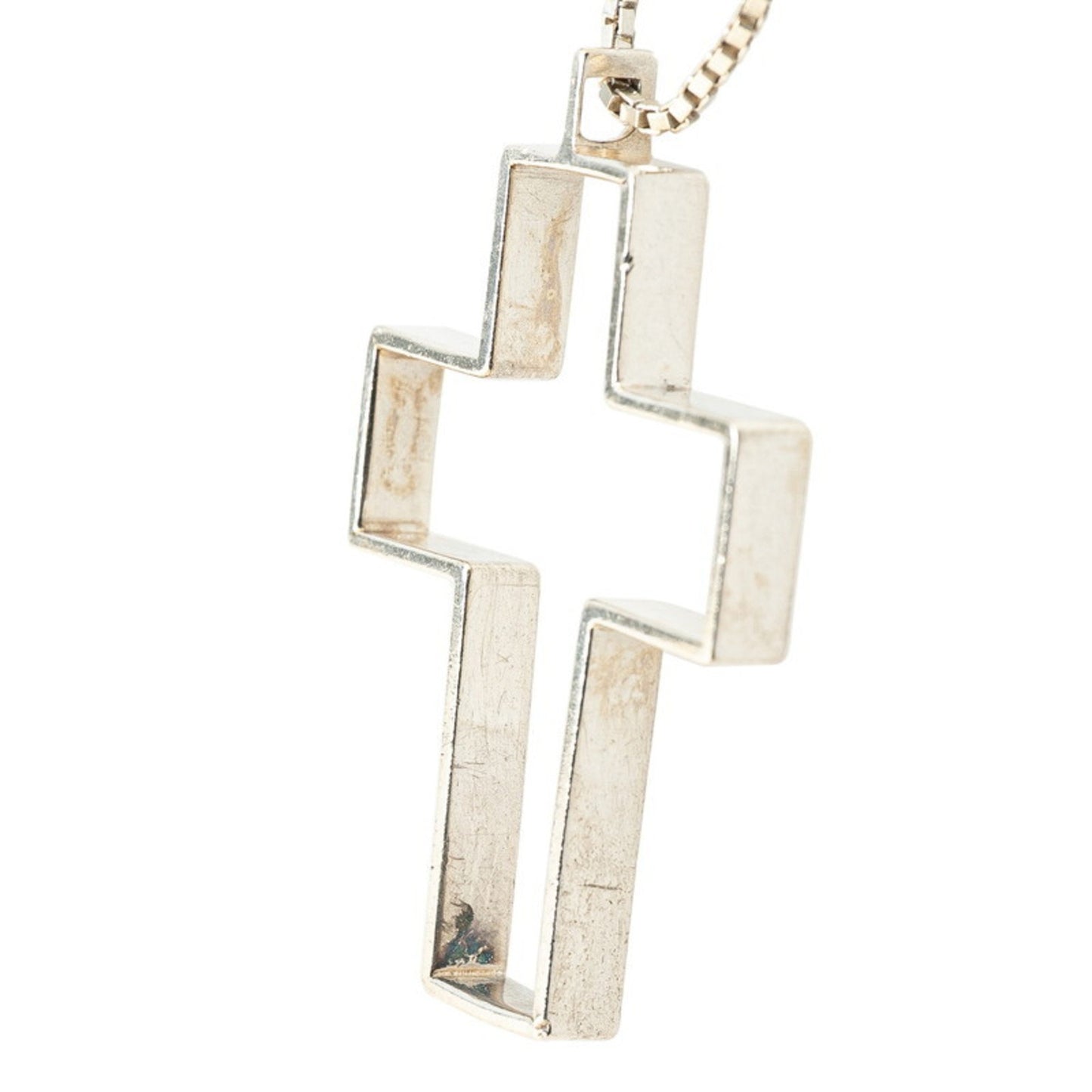 Gucci Cross Necklace Sv925 Silver