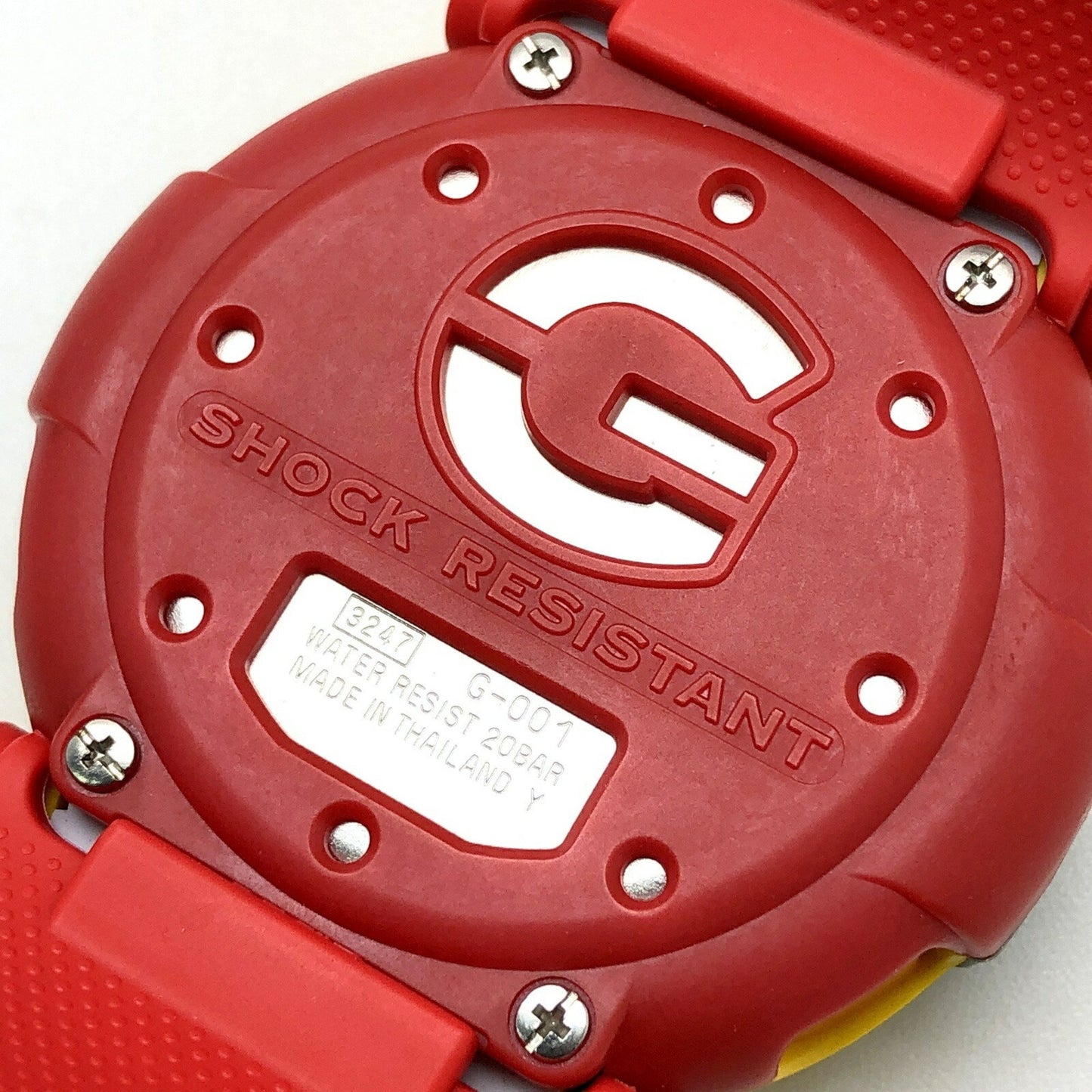 G-Shock Casio G-001-9 Jason Capsule Tough Nexax Yellow/Gray Watch