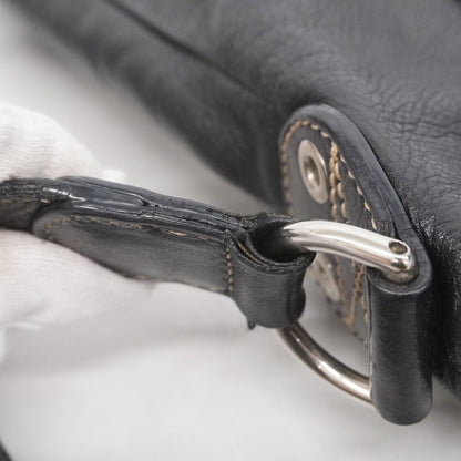 Gucci Shoulder Bag 190279 Leather Black