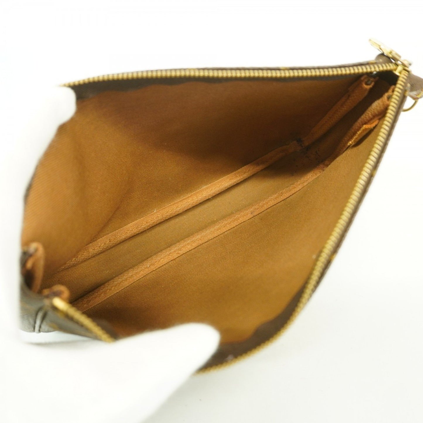 Louis Vuitton Monogram Pochette Accessoires M51980 Brown