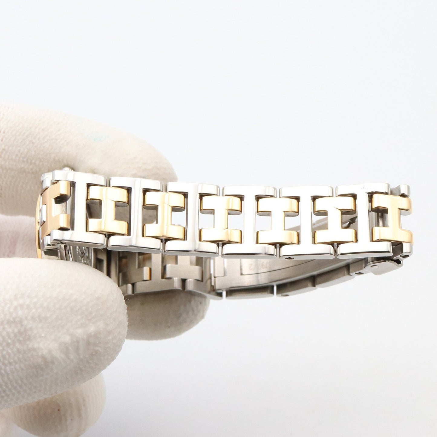 Herms Clipper Nacre Watch