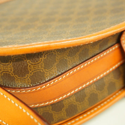 Celine Shoulder Bag Macadam Brown