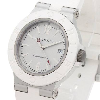 Bvlgari Bb40At Aluminum White Watch Aluminum/Rubber