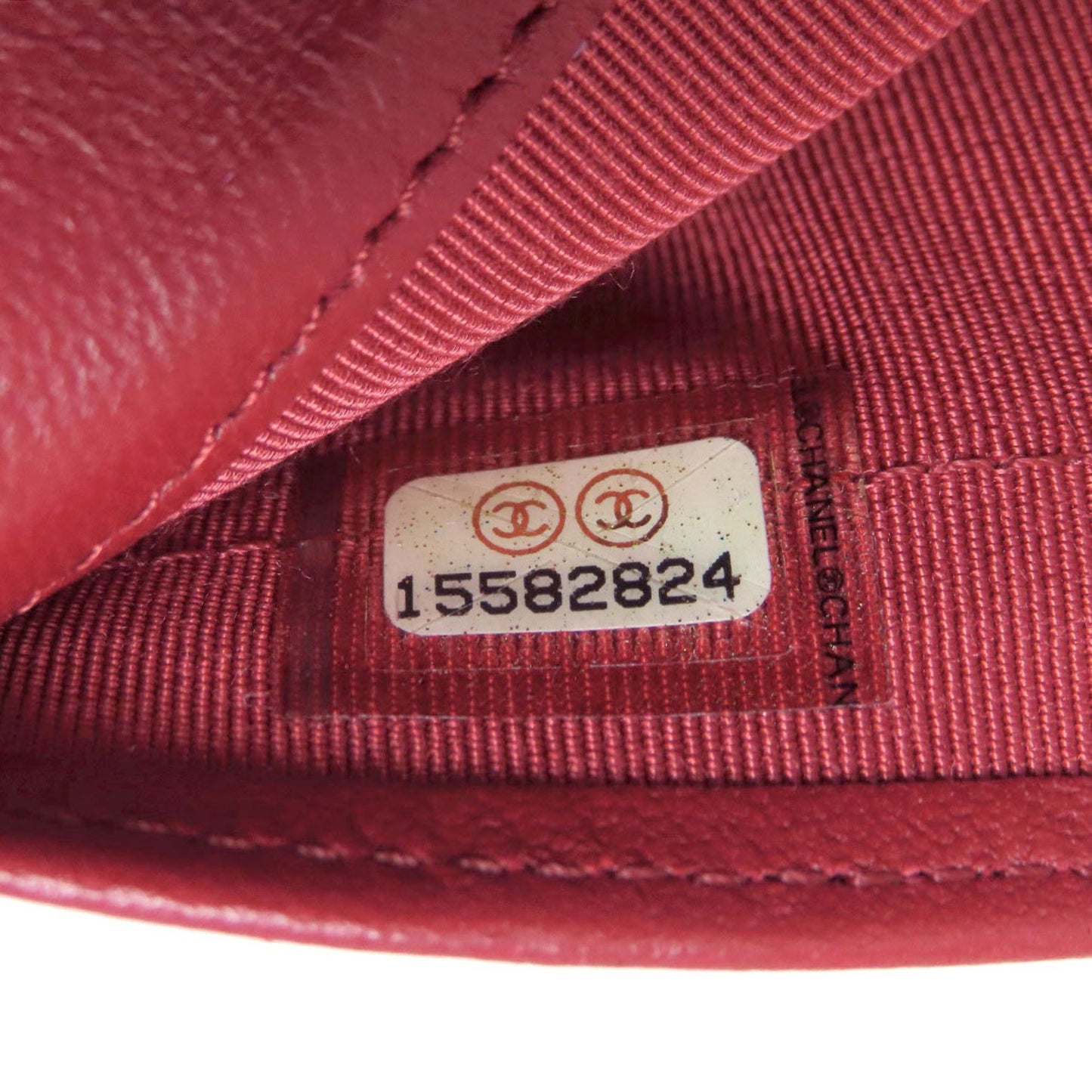 Chanel Matelasse Coco Mark Silver Hardware Lambskin Long Wallet