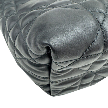 Christian Dior Dior Toujours Small M28220Shj Handbag Tote Bag Leather Black