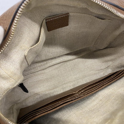 Gucci Gg Canvas Shoulder Bag 449413 Brown
