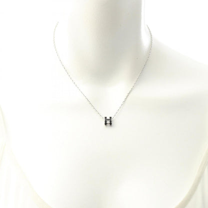 Hermes Hermes Mini Pop H Mini Pop Necklace Stainless Steel