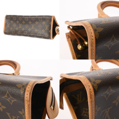 Louis Vuitton Monogram Popincourt Brown M40009 Women'S Canvas Handbag