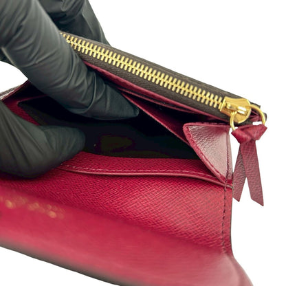 Unused Louis Vuitton Porte Monnaie Rosalie Monogram Leather Coin Case