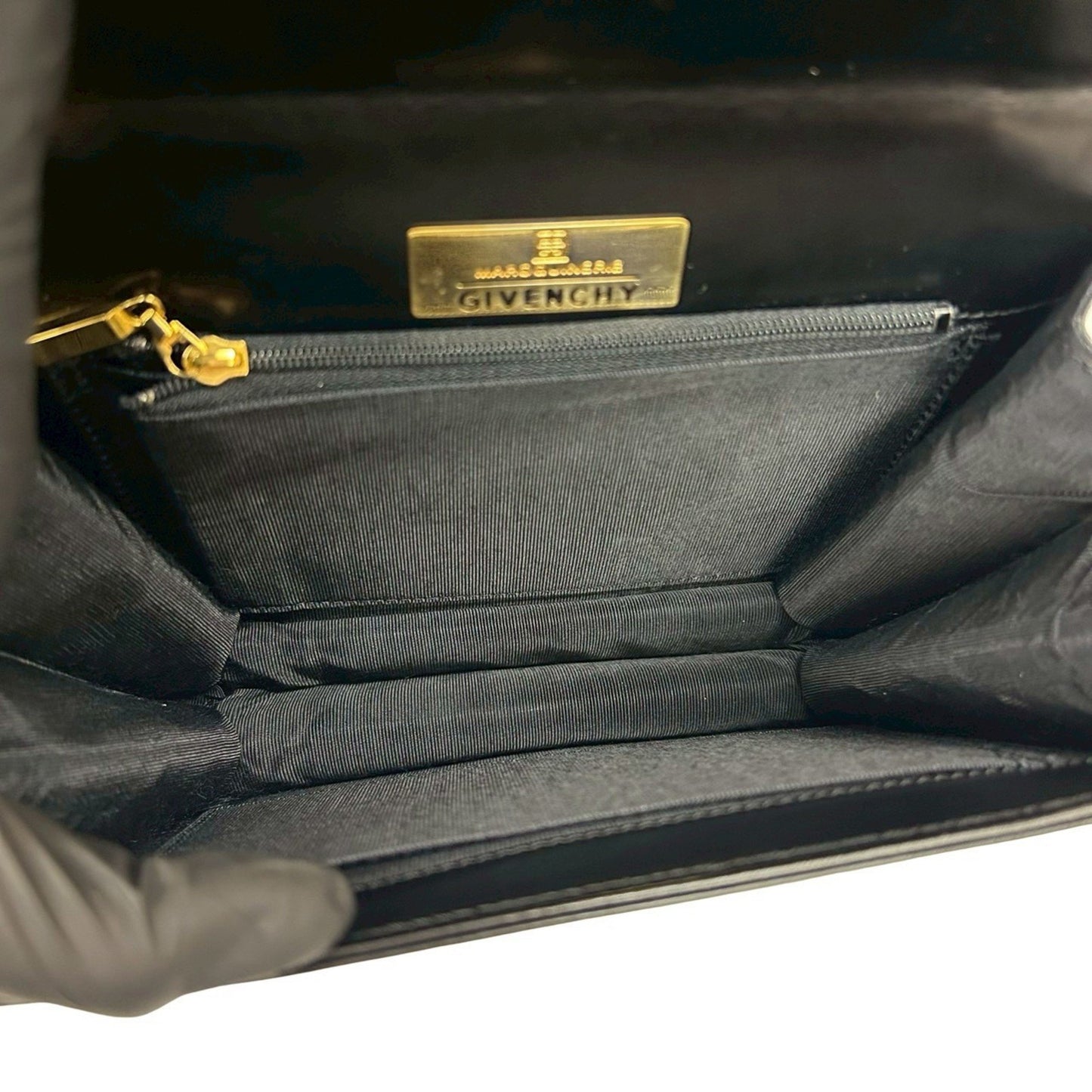 Givenchy 4G Logo Calf Leather Handbag/Mini Tote Bag Black 20868