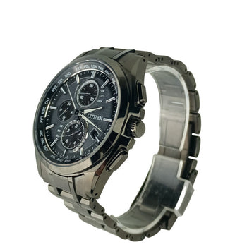 Citizen Attesa Eco-Drive Black Titanium Series Watch H804T019731 At804456E Ti