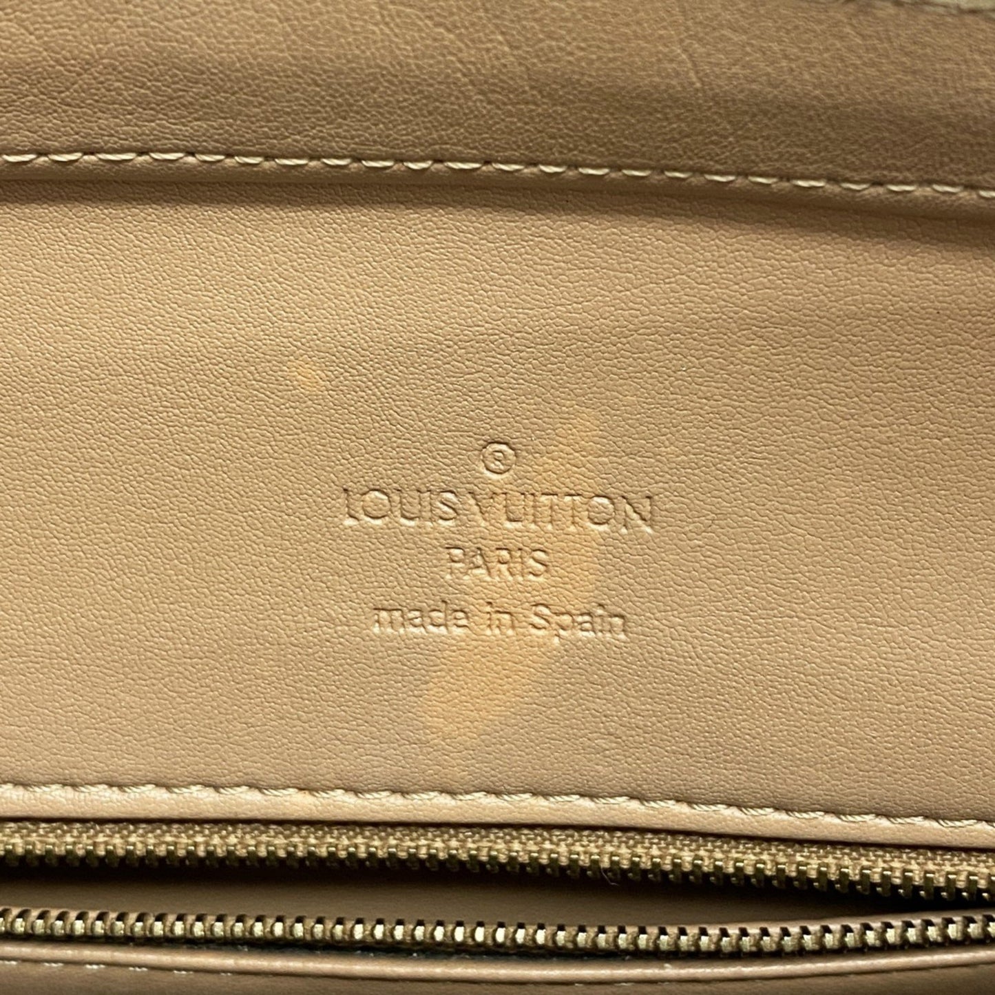 Louis Vuitton Vernis Houston Tote Bag M91340 Noisette
