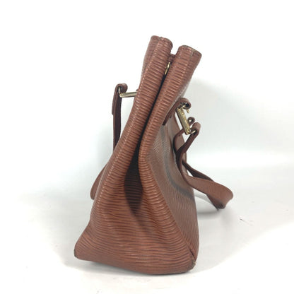 Fendi Ff Tote Bag Shoulder Handbag Leather