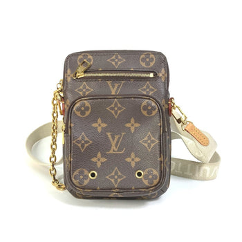 Louis Vuitton M80746 Monogram Utility Crossbody Pochette Chain Bag Handbag Shoulder Canvas