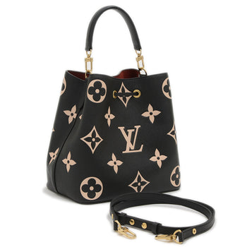 Louis Vuitton Monogram Empreinte Neonoe Mm 2Way Bag Shoulder Black M45497