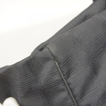 Chanel New Travel Nylon Tote Bag In Black Champagne