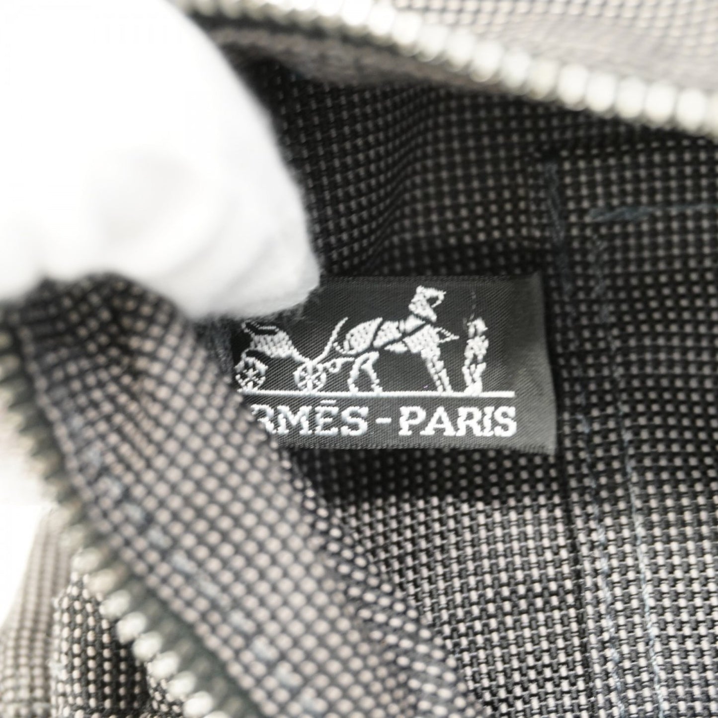 Hermes Herms Air Line Gm Canvas Tote Bag