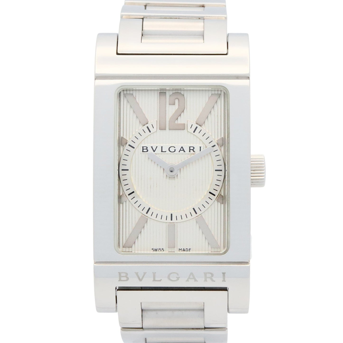Bvlgari Rettangolo Stainless Steel Women'S Watch
