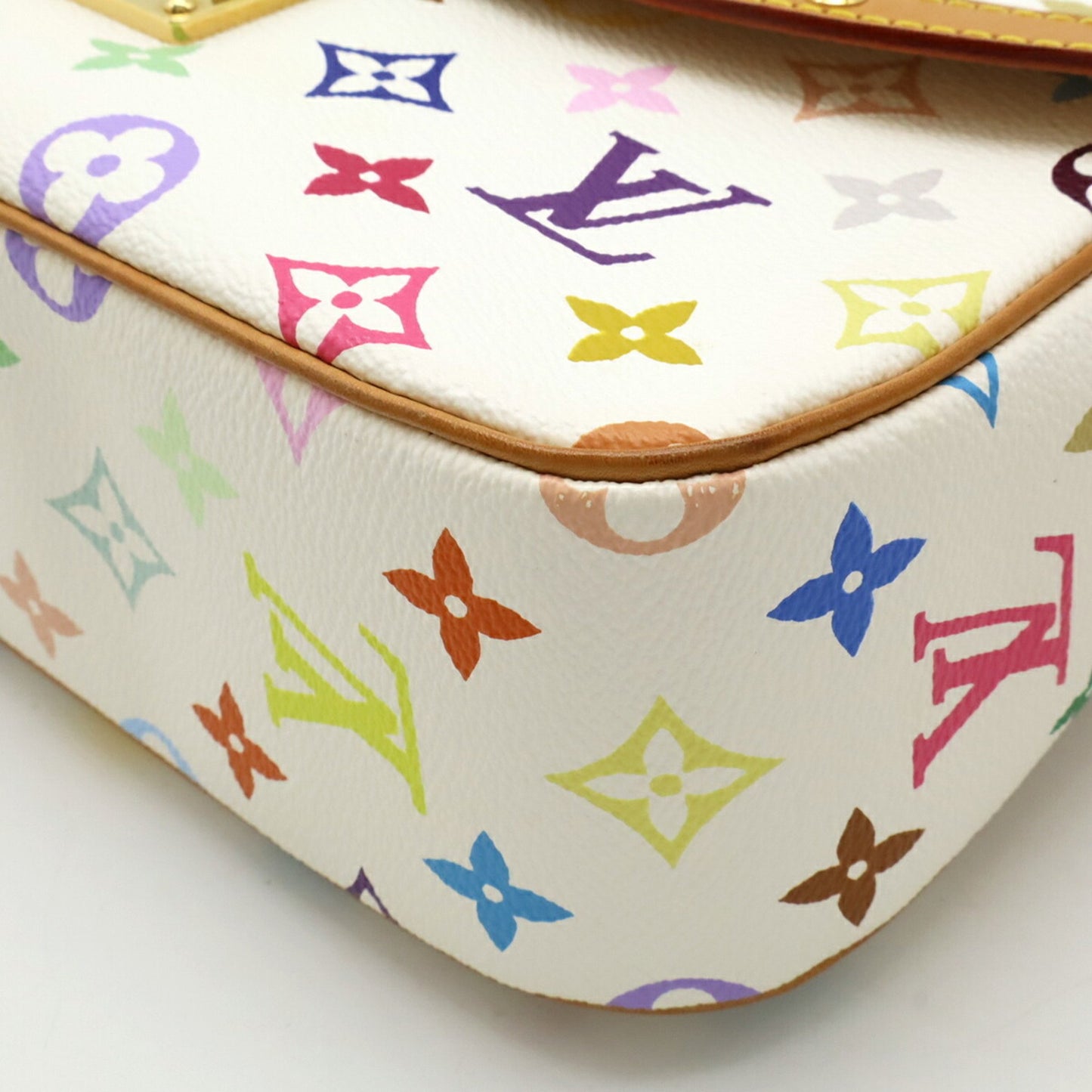 Louis Vuitton Louis Vuitton Monogram Multicolor Sologne Shoulder Bag Blanc White M92661