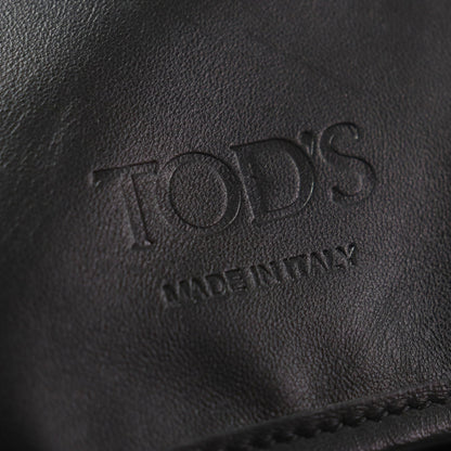 Tod'S Xbmtrkg0300Spfb999 Medium Fabric And Leather Backpack With Engraved Logo