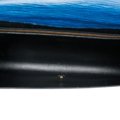 Louis Vuitton Epi Art Deco Clutch Bag M52635 Toledo Blue Leather