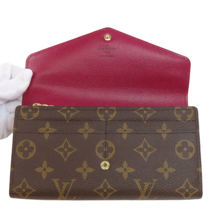 Louis Vuitton M62234 Portefeuille Sarah Long Wallet Monogram Canvas