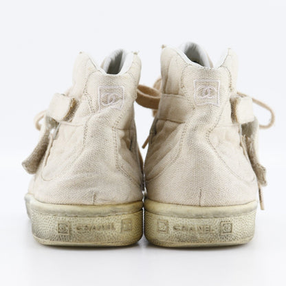 Chanel High-Top Sneakers Matelasse